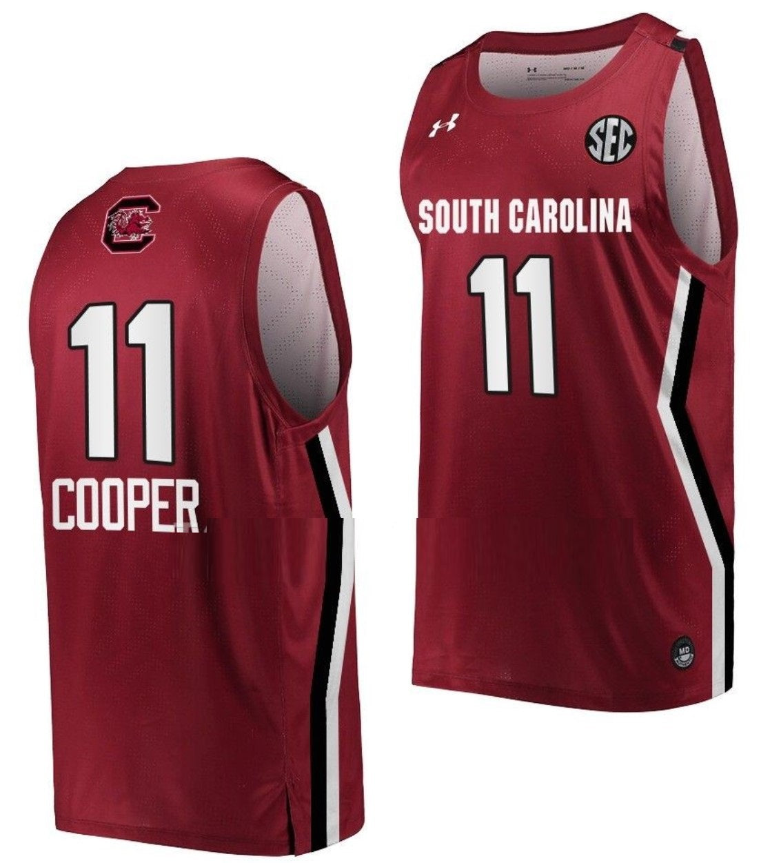 Talaysia Cooper Jersey South Carolina Gamecocks College Basketball Wine #11