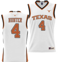 Tyrese Hunter Jersey #4 Texas Longhorns NIL College Basketball Lightweight White