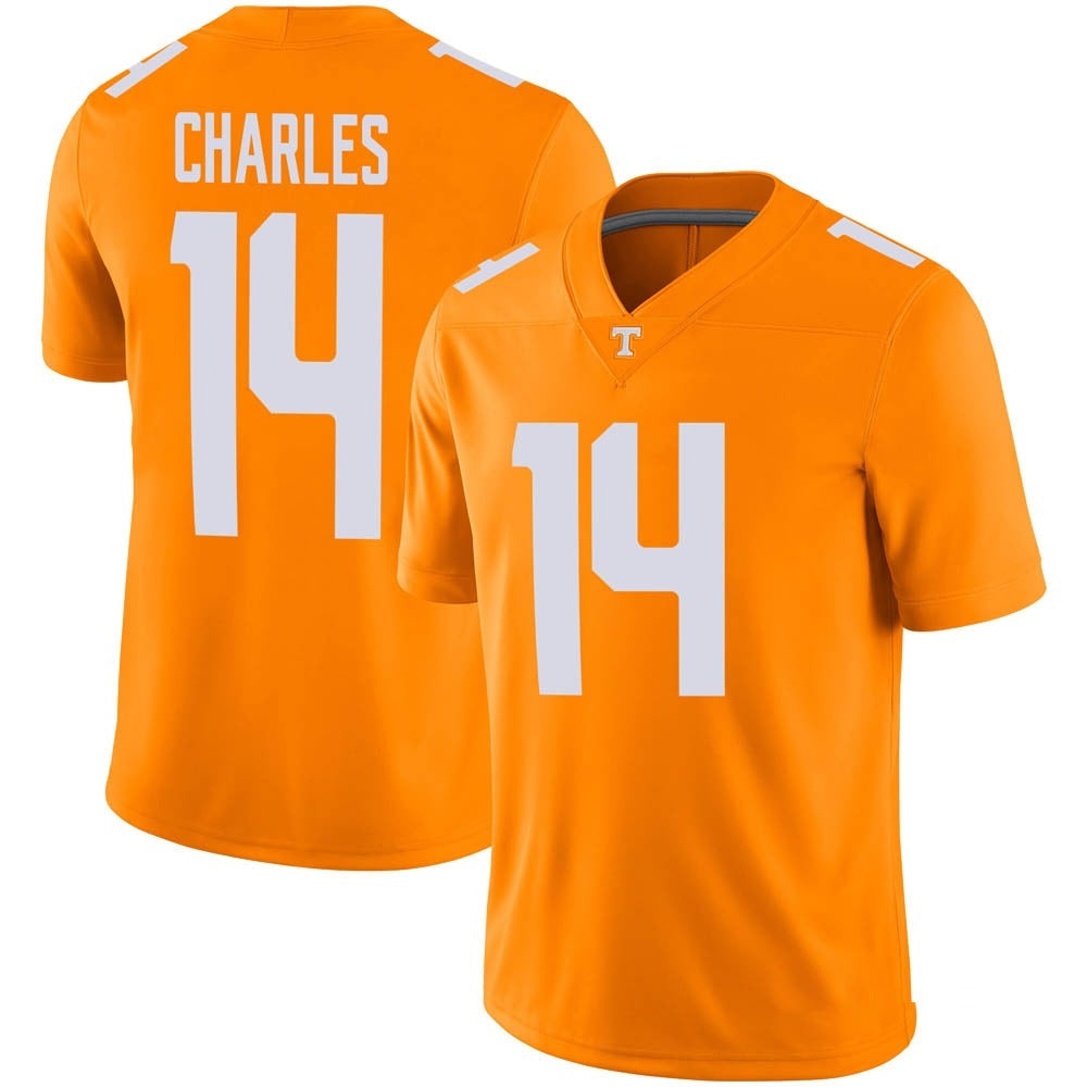Tennessee Volunteers Christian Charles Jersey #14 College Football Stitched