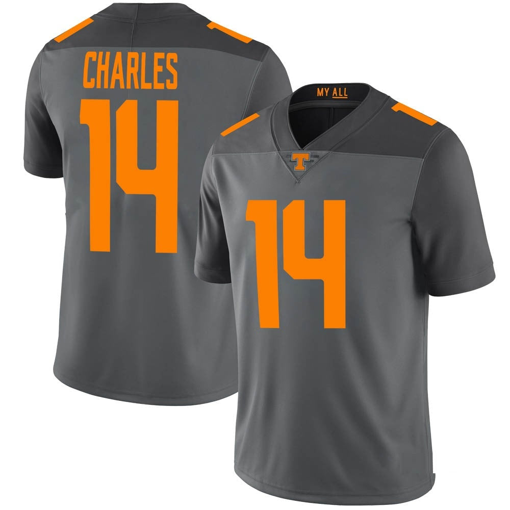 Tennessee Volunteers Christian Charles Jersey #14 College Football Stitched