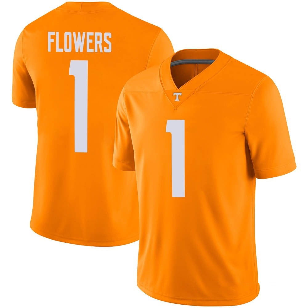 Tennessee Volunteers Trevon Flowers Jersey #1 College Football