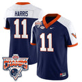 Trell Harris Jersey #11 Virginia Cavaliers 2025 Gator Bowl Champions Stitched