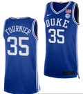 Toby Fournier Jersey #35 Duke Blue Devils College Basketball Royal