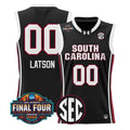 Ta'Niya Latson Jersey #00 South Carolina 2026 Final Four Stitched Black