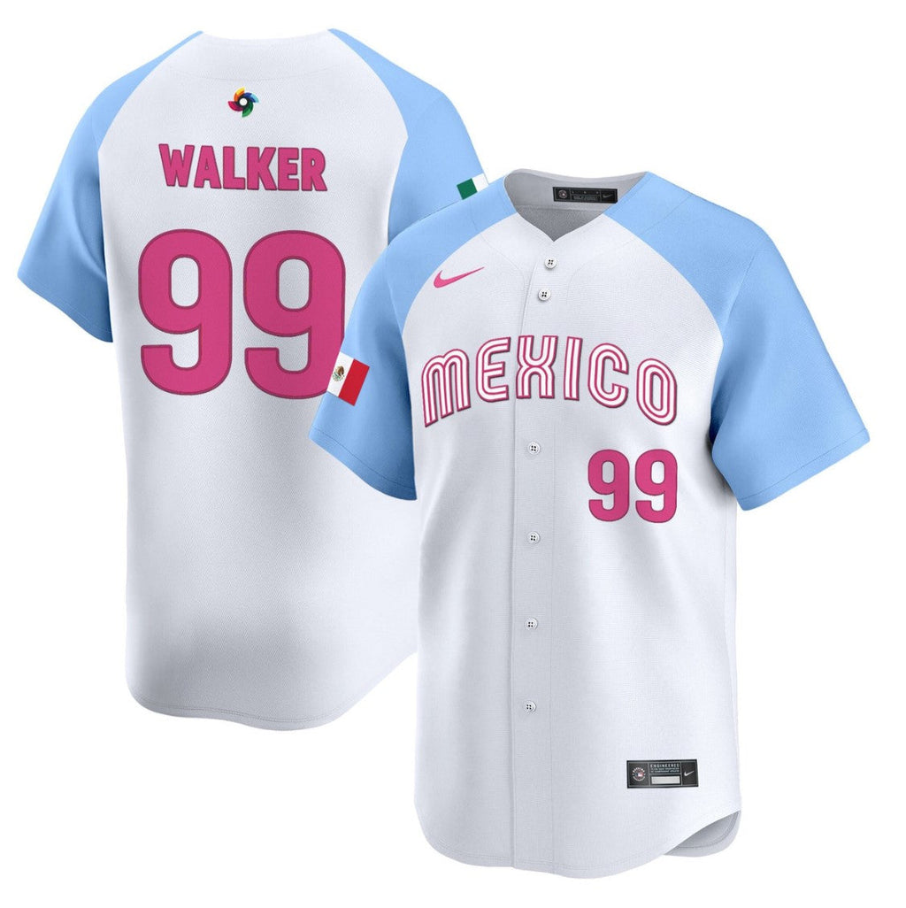 Taijuan Walker Jersey #99 Projected Team Mexico World Baseball Classic 2023 Style 2026 Roster