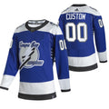 Tampa Bay Lightning Custom Blue 2020-21 Alternate Player NHL Jersey Stitched