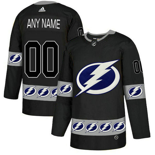 Tampa Bay Lightning Custom Team Logos Fashion Jersey Stitched