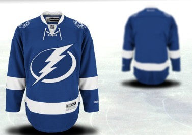 Tampa Bay Lightning  Customized Blue Jersey Stitched