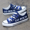 Tampa Bay Lightning Low Top Canvas Sport Sneakers Shoes For Men Women Fans