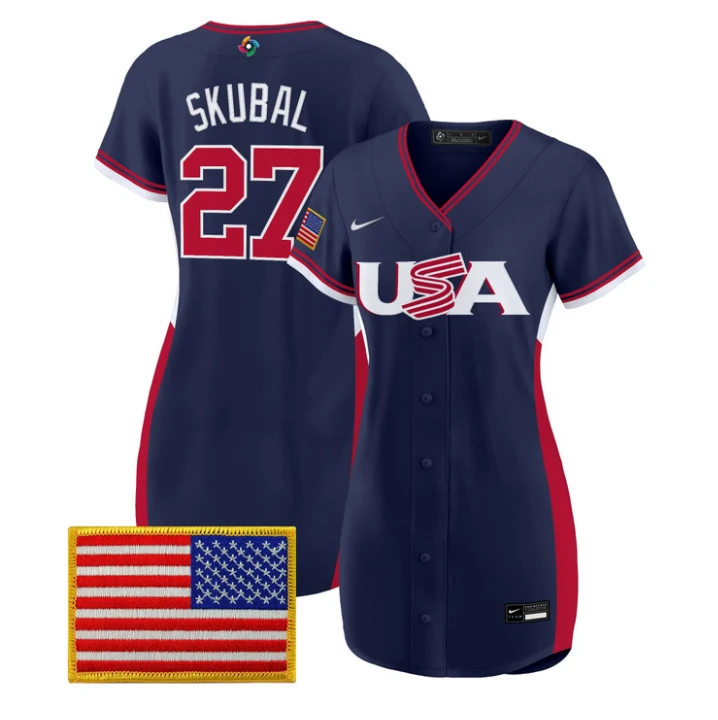 Tarik Skubal Jersey #27 Team USA 2026 World Baseball Dress Stitched