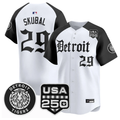 Tarik Skubal Jersey #29 Detroit Tigers Gothic Edition Vapor Stitched