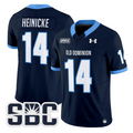 Taylor Heinicke Jersey #14 Old Dominion Monarchs 2025 Vapor Stitched Navy