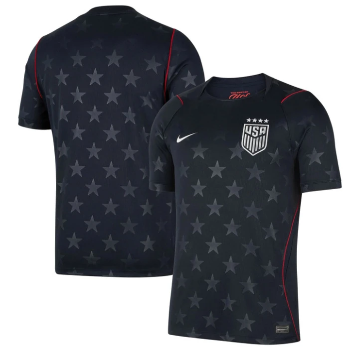 Team Jersey Blank Jersey USMNT 2026 World Cup Match Stitched Stars Soccer