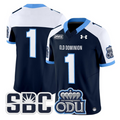 Team Jersey #1 Old Dominion Monarchs 2025 Vapor Limited Stitched Navy Alter