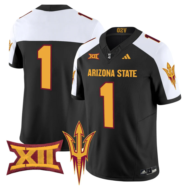 Team Jersey #1 Arizona State Sun Devils 2025 Vapor Stitched