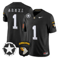 Team Jersey #1 Army Black Knights 2025 Screaming Eagles Stitched