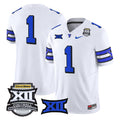 Team Jersey #1 BYU Cougars 2025 Big 12 Championship Vapor Stitched