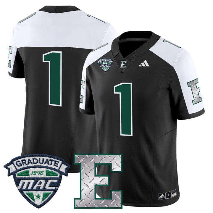 Team Jersey #1 Eastern Michigan Eagles 2025 Vapor Limited Stitched