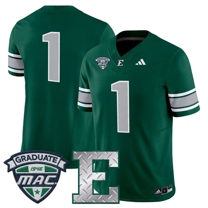 Team Jersey #1 Eastern Michigan Eagles 2025 Vapor Limited Stitched