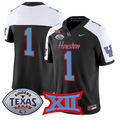 Team Jersey #1 Houston Cougars 2025 Texas Bowl Patch Stitched