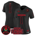 Team Jersey #1 Indiana Hoosiers Stranger Things 2025 Rose Bowl Stitched