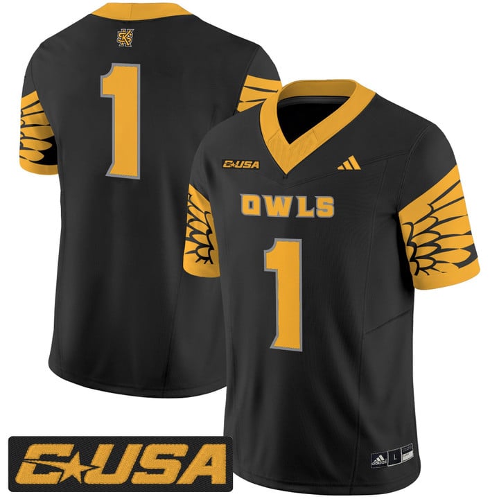 Team Jersey #1 Kennesaw State Owls 2025 Vapor Limited Stitched