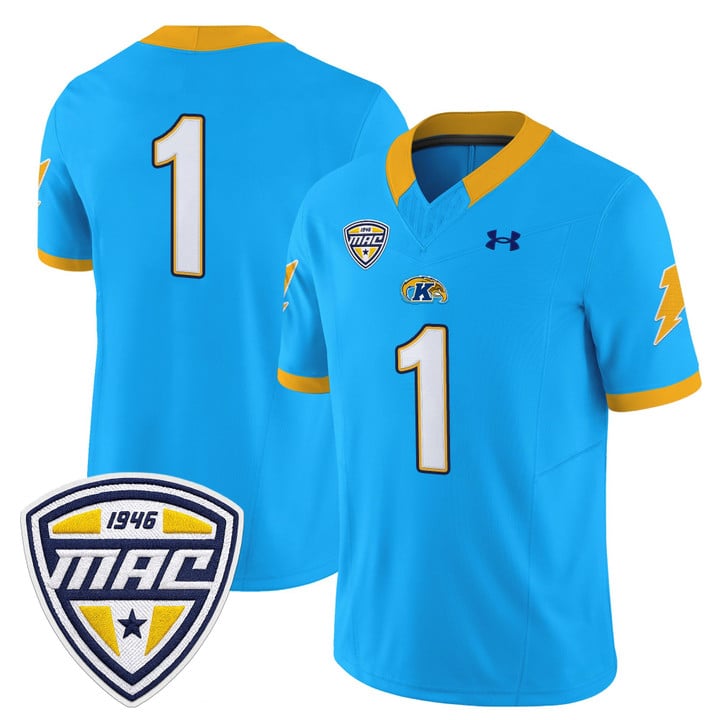 Team Jersey #1 Kent State Golden Flashes 2025 Limited Stitched