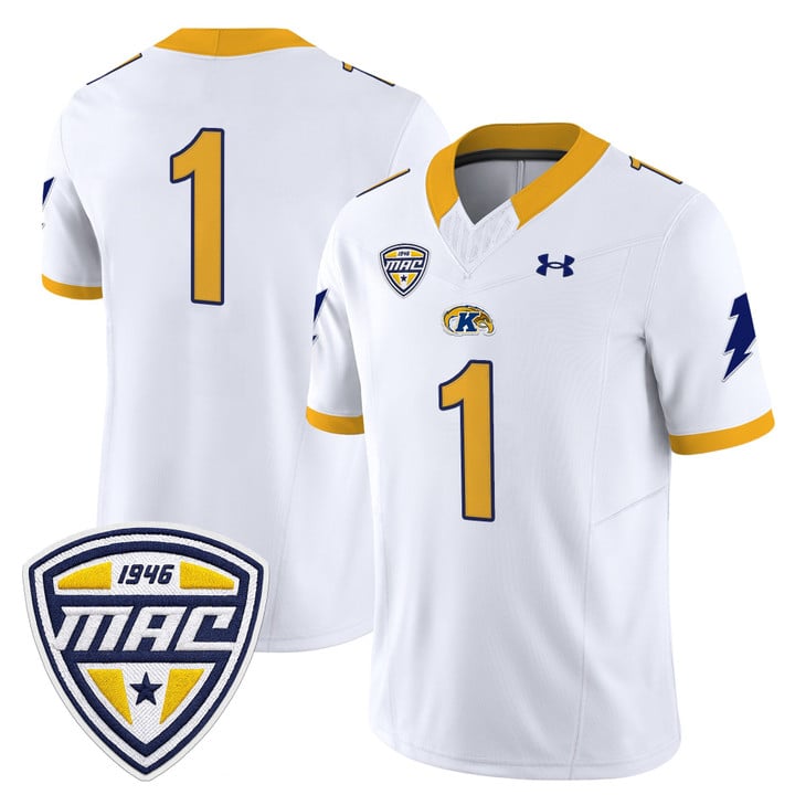 Team Jersey #1 Kent State Golden Flashes 2025 Limited Stitched