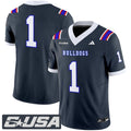 Team Jersey #1 Louisiana Tech Bulldogs 2025 Vapor Limited Stitched
