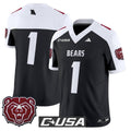 Team Jersey #1 Missouri State Bears 2025 Vapor Limited Stitched