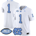 Team Jersey #1 North Carolina Tar Heels 2025 Vapor Limited Stitched