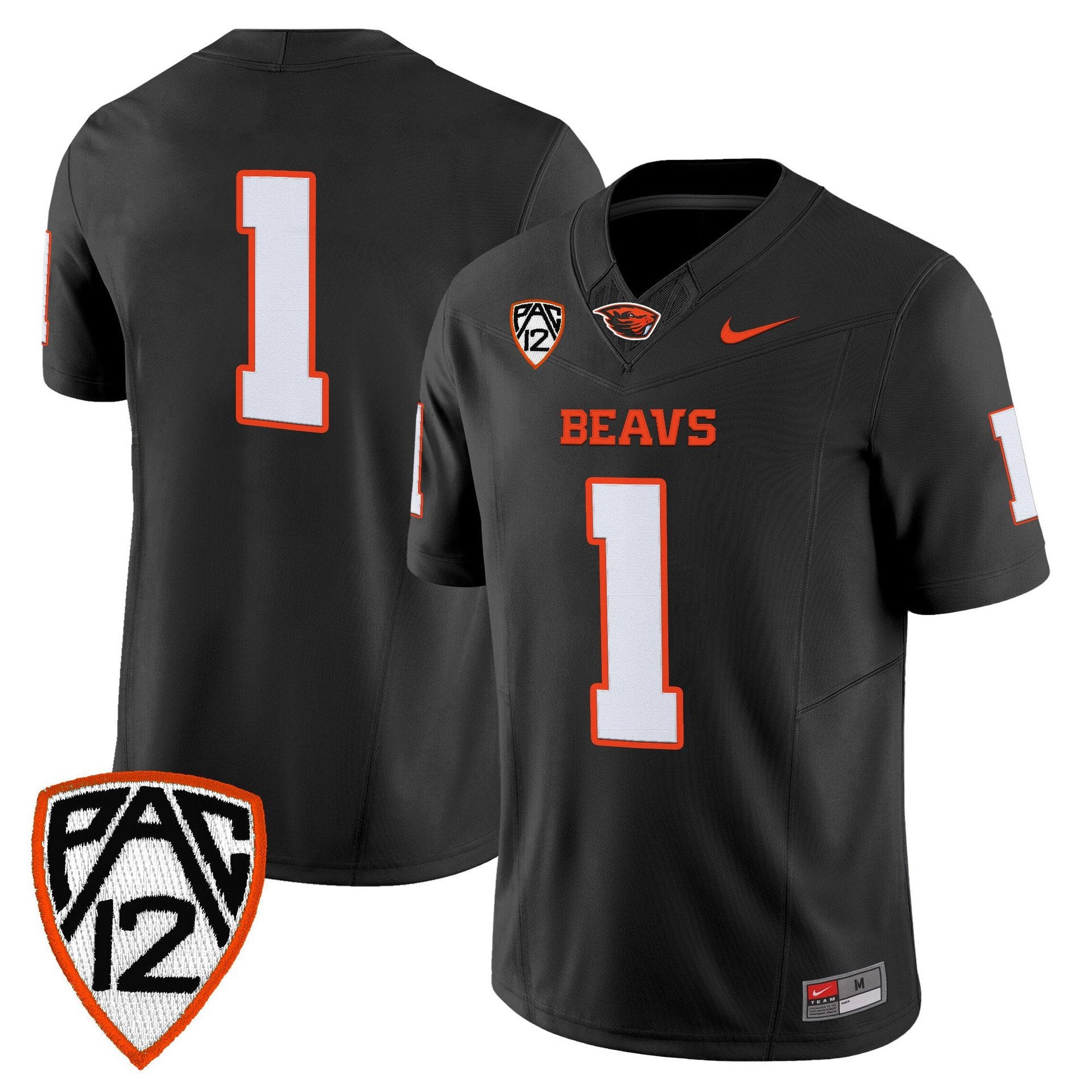 Team Jersey #1 Oregon State Beavers 2025 Limited Stitched Orange Alter