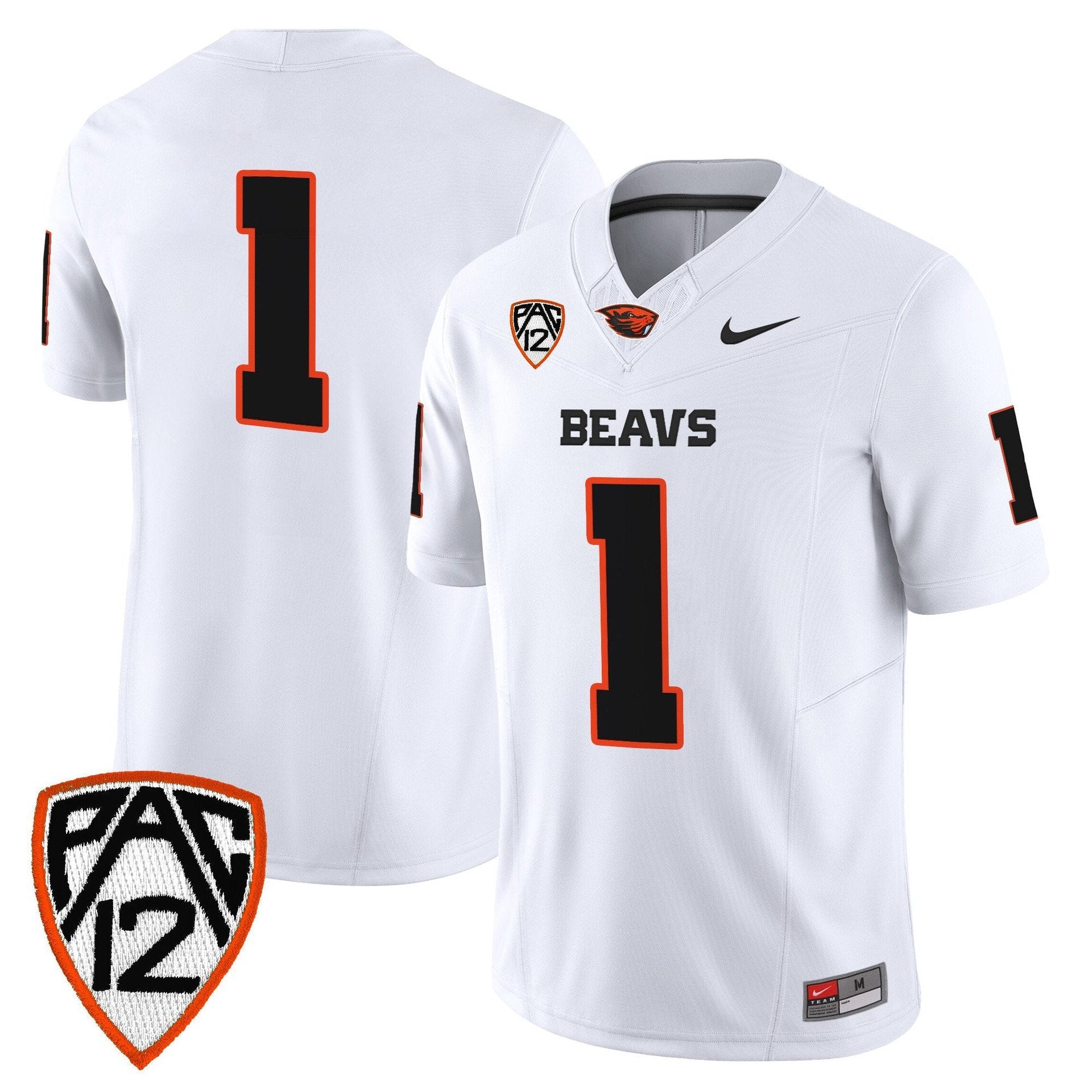 Team Jersey #1 Oregon State Beavers 2025 Limited Stitched Orange Alter