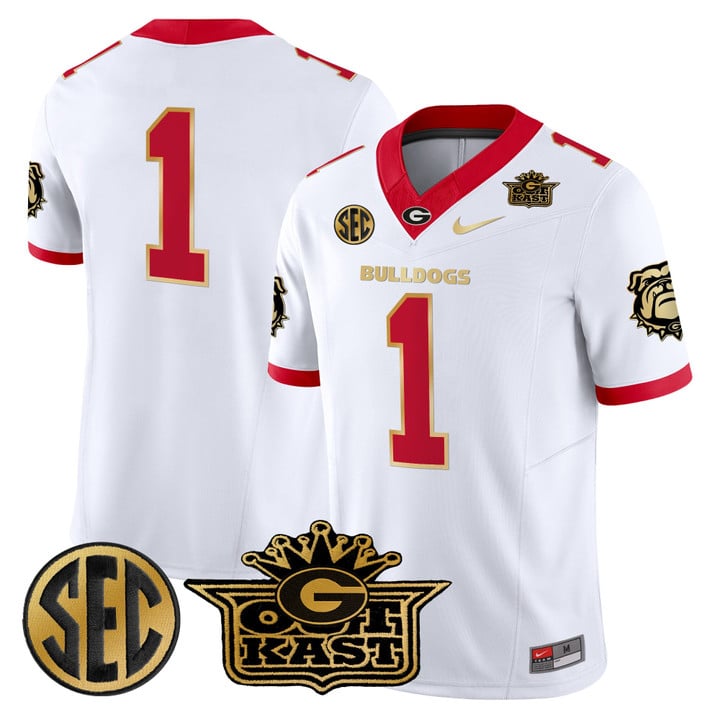 Team Jersey #1 Outkast x Georgia Bulldogs Vapor Limited Stitched