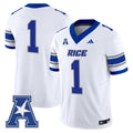 Team Jersey #1 Rice Owls 2025 Vapor Limited Stitched