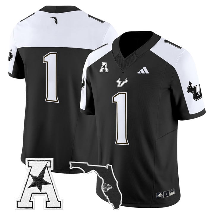 Team Jersey #1 South Florida Bulls 2025 Vapor Limited Stitched