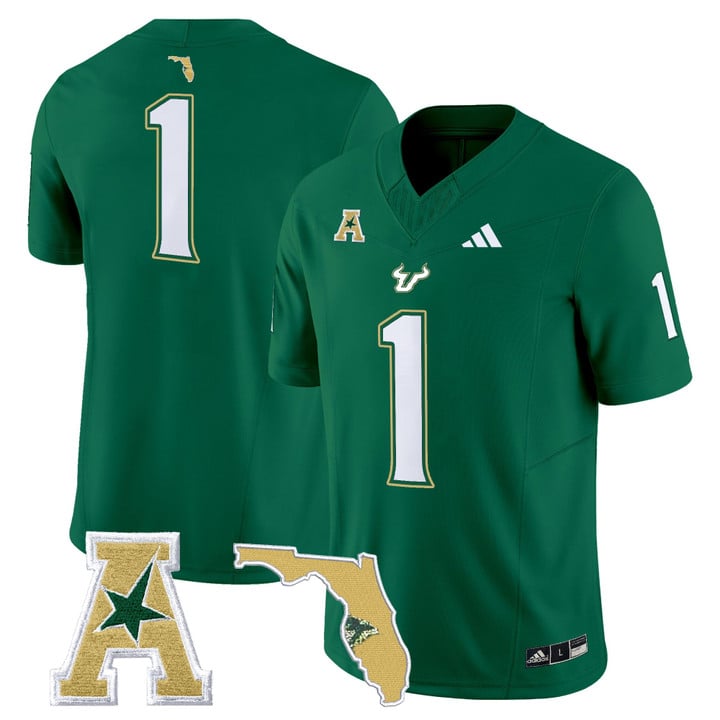 Team Jersey #1 South Florida Bulls 2025 Vapor Limited Stitched