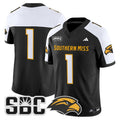 Team Jersey #1 Southern Miss Golden Eagles 2025 Vapor Limited Stitched
