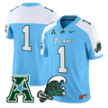 Team Jersey #1 Tulane Green Wave 2025 Vapor Limited Stitched