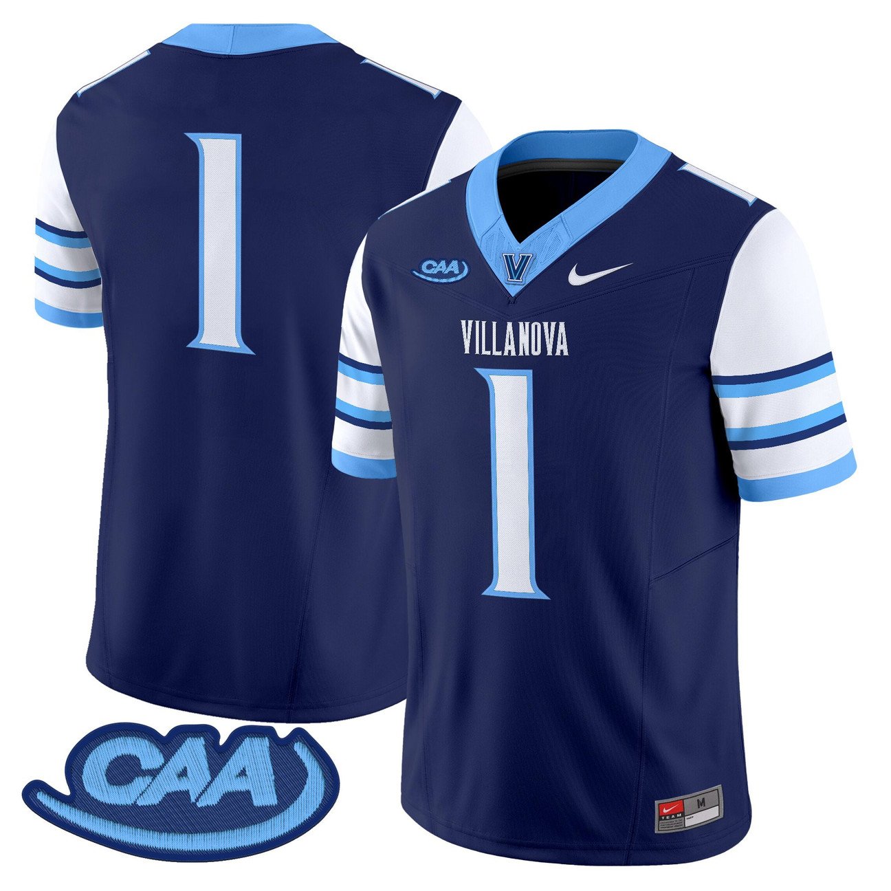 Team Jersey #1 Villanova Wildcats 2025 Vapor Limited Stitched