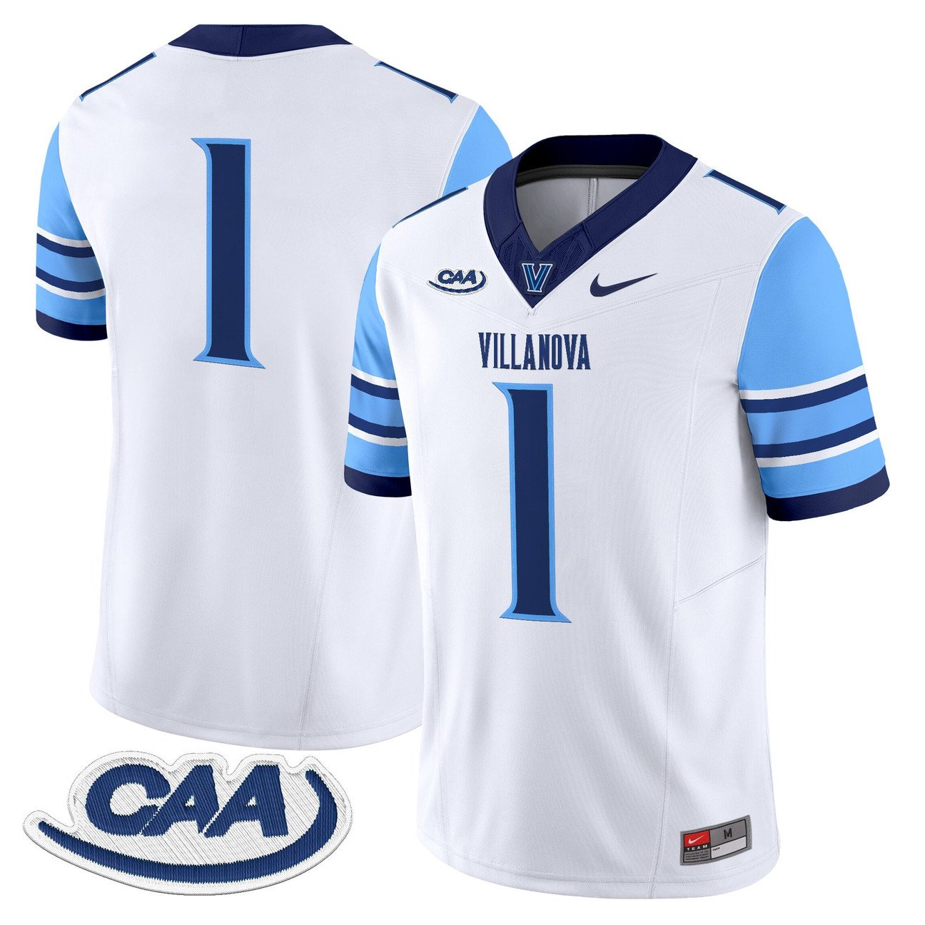 Team Jersey #1 Villanova Wildcats 2025 Vapor Limited Stitched
