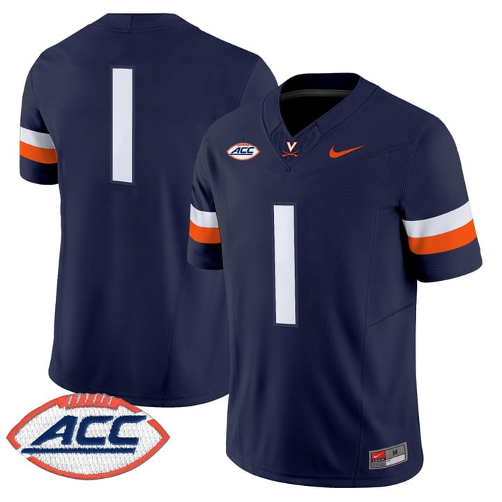 Team Jersey #1 Virginia Cavaliers 2025 Vapor Limited Stitched 1995