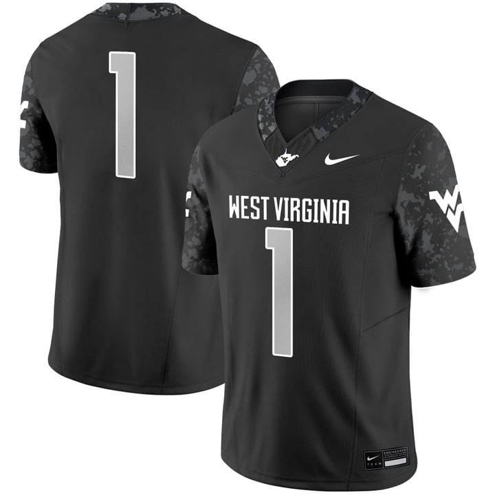Team Jersey #1 West Virginia Mountaineers 2025 Vapor Limited Stitched