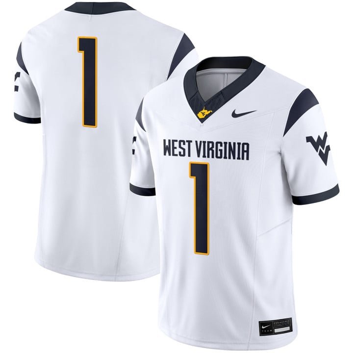 Team Jersey #1 West Virginia Mountaineers 2025 Vapor Limited Stitched