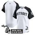Team Jersey Blank Detroit Tigers Old English Edition Stitched