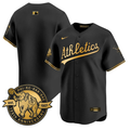 Team Jersey Blank Oakland Athletics 125th Anniversary Stitched