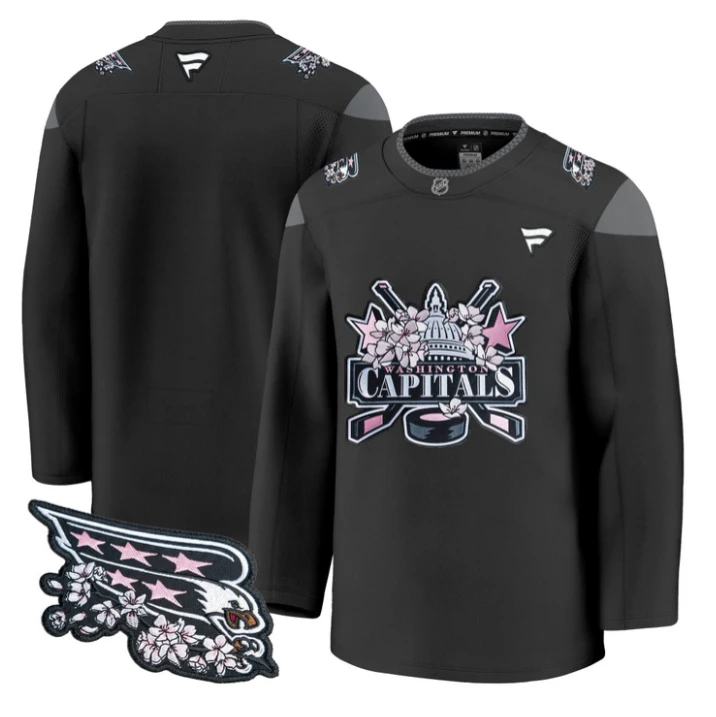 Team Jersey Blank Washington Capitals 2026 Premium Stitched