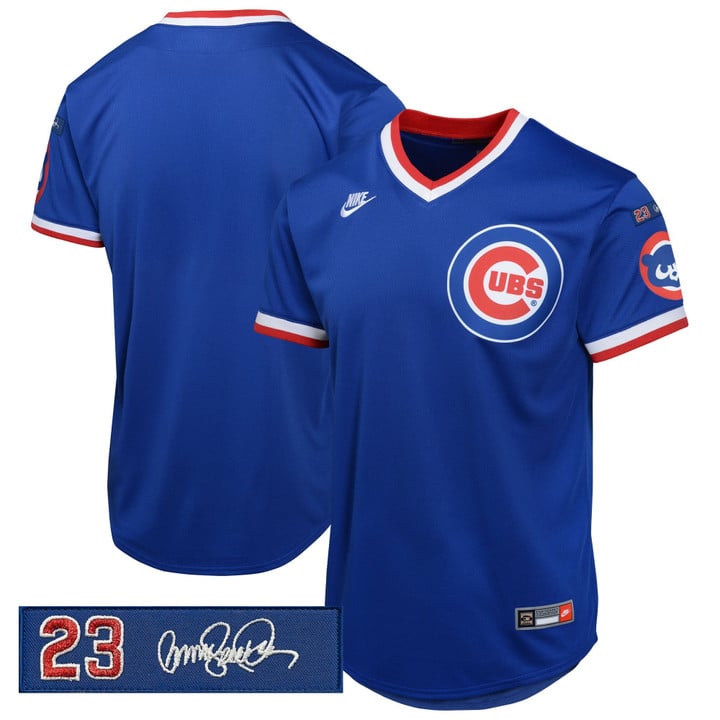 Team Jersey Chicago Cubs Ryne Sandberg Tribute Patch Stitched