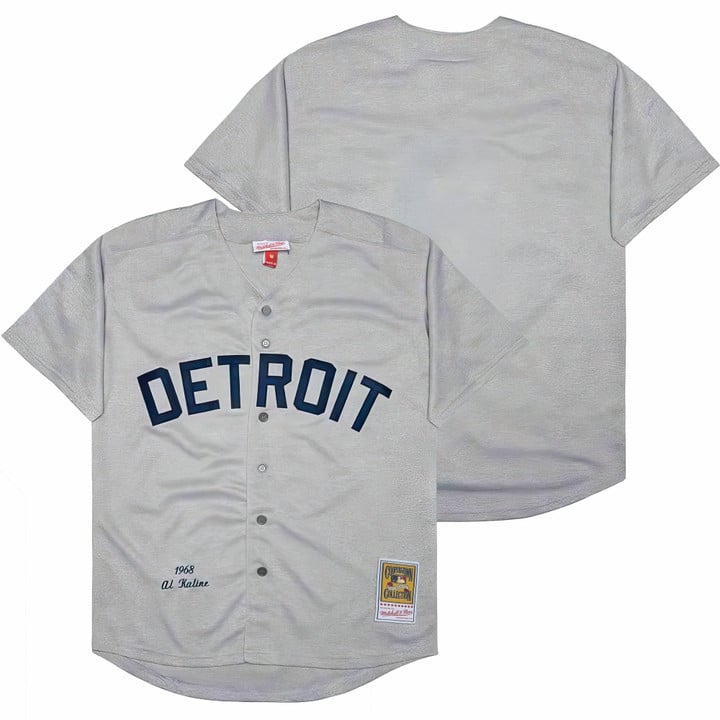 Team Jersey Detroit Tigers Throwback Cooperstown Collection Stitched