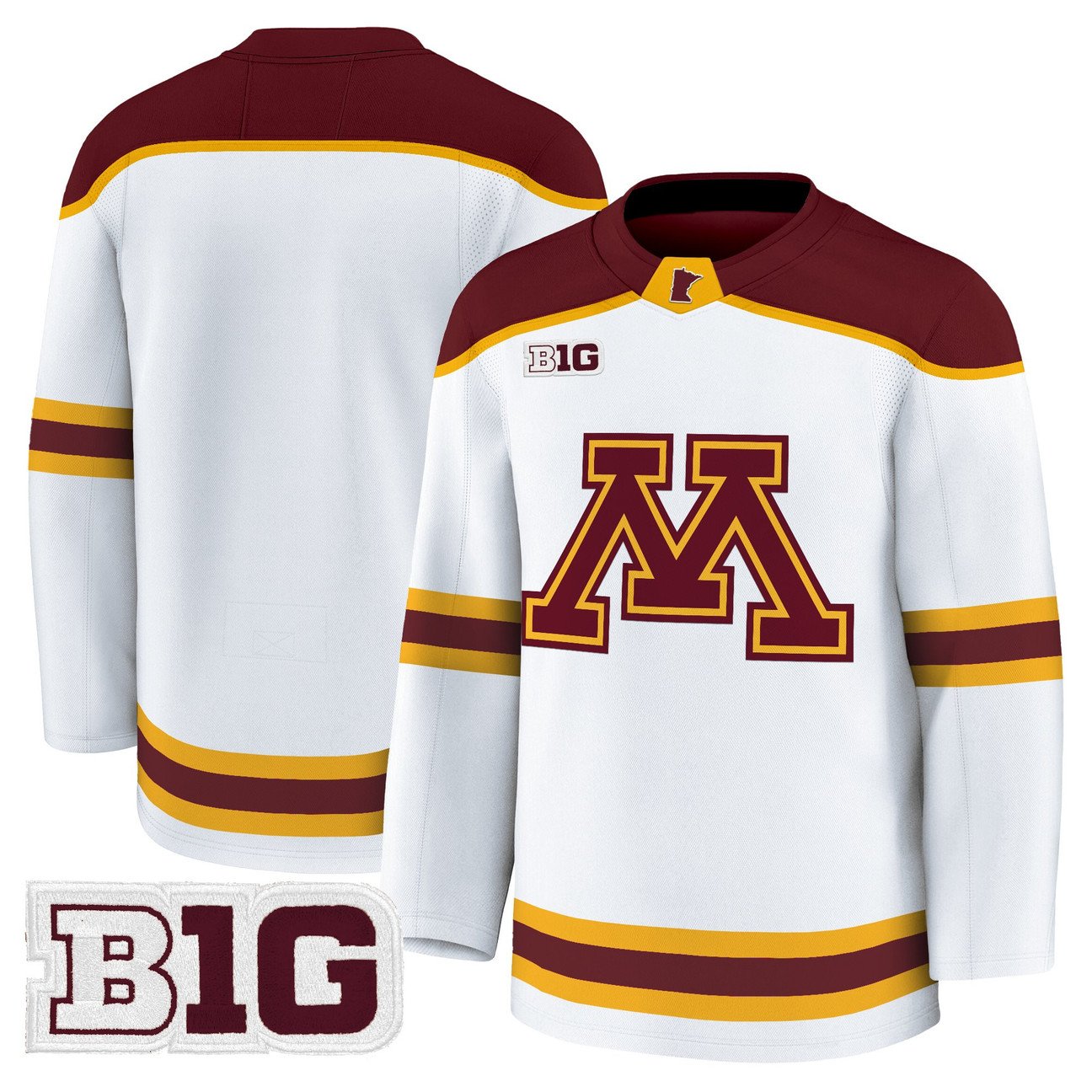 Team Jersey Minnesota Golden Gophers 2025-26 Premium Stitched Gold